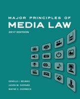 Major Principles of Media Law, 2017 1305646509 Book Cover