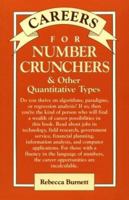 Careers for Numbers Crunchers: And Other Quantitative Types 0844281379 Book Cover