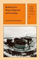 Radioactive Waste Disposal and Geology 9401070342 Book Cover