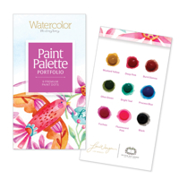 Watercolor the Easy Way Paint Palette Portfolio Friends: 9 Premium Paint Dots 0764371703 Book Cover