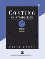 Costing : an introduction. Student's manual 0412588005 Book Cover