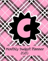 Monthly Budget Planner 2020: Income & Expenses Tracker 1707988773 Book Cover