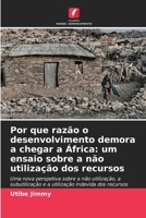 Por que razão o desenvolvimento demora a chegar a África: um ensaio sobre a não utilização dos recursos (Portuguese Edition) 6630301757 Book Cover