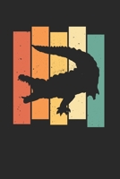 Krokodil Alligator Notizbuch: Krokodil Alligator Notizbuch f�r Liebhaber / Notizheft / Notizblock A5 (6x9in) Dotted Notebook / Punkteraster / 120 gepunktete Seiten 1674057555 Book Cover