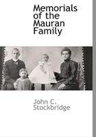 Memorials of the Mauran Family 114066364X Book Cover