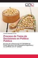 Proceso de Toma de Decisiones en Política Pública 6202130970 Book Cover