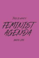 This Is What A Feminist Agenda Looks Like 1072078155 Book Cover