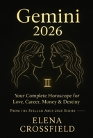 Gemini 2026: Your Complete Horoscope for Love, Career, Money & Destiny (Stellar Arcs) B0G48768GM Book Cover