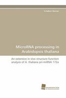 Microrna Processing in Arabidopsis Thaliana 3838120183 Book Cover