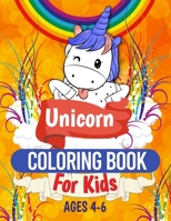 Unicorn Coloring Book for Kids: Amazing unicorn coloring book for kids ages 4 – 6 : 86 pages and 8,5x11 in . Perfect gift for kids/children. B08L6F14FQ Book Cover