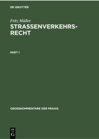 Straßenverkehrsrecht 3112301196 Book Cover