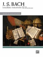 Goldberg Variations: BWV 988 (Dover Classical Music for Keyboard) 0793522455 Book Cover