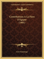 Contributions A La Flore D'Egypte (1901) 1168065518 Book Cover