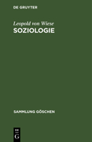 Soziologie: Geschichte Und Hauptprobleme 3112304683 Book Cover