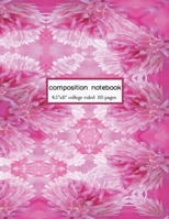 Composition Notebook: College Ruled, 8.5 x 11  (Trendy Journals) 1690993774 Book Cover