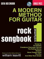 A Modern Method for Guitar Rock Songbook, Volume 1 [With CD (Audio)] B00H4DXT40 Book Cover