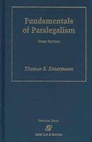 Fundamentals of paralegalism 0316231347 Book Cover