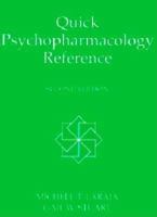 Quick Psychopharmacology Reference 0801680646 Book Cover