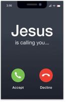 Mini Gospel Tract Card: "Jesus Is Calling You" | Bulk Pack of 100 Tracts | King James Version (KJV) | 2-sided printed card | Christian evangelism and church outreach handouts 1614168482 Book Cover
