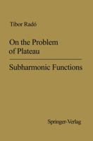 On The Problem Of Plateau 1013570057 Book Cover