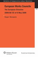 European Works Councils: The European Directive 2009/38/ EC of 6 May 2009 9041132082 Book Cover