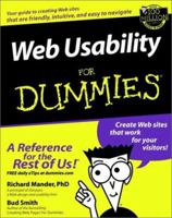 Web Usability for Dummies 0764515462 Book Cover