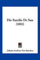 Die Familie De Sass (1892) 1161088911 Book Cover