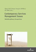 Contemporary Services Management Issues: Multidisciplinary Perspectives 3631775008 Book Cover