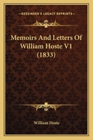Memoirs And Letters Of William Hoste V1 1165690268 Book Cover