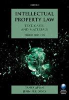Intellectual Property Law: Text, Cases, and Materials 0198743548 Book Cover