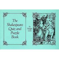 The Shakespeare Quiz & Puzzle Book 0902920561 Book Cover