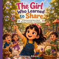 The Girl Who Learned to Share: A Heartwarming Children's Picture Book About Sharing, Kindness, Friendship, Empathy, Good Manners, Social Skills, Emotional Learning, and Growing Up for Kids Ages 2–8 B0H8WHN756 Book Cover