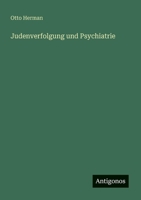 Judenverfolgung und Psychiatrie (German Edition) 3563160090 Book Cover