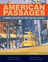 American Passages: A History of the United States 054716646X Book Cover