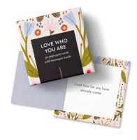 ThoughtFulls: Love Who You Are: 30 Pop-Open Cards with Messages Inside 1966077696 Book Cover