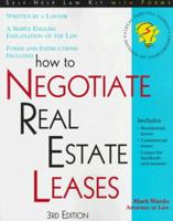 How to Negotiate Real Estate Leases: For Landlords and Tenants : With Forms (Legal Survival Guides) 1570713324 Book Cover
