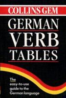 Collins Gem German Verb Tables and Grammar (Collins Gems) 0004593391 Book Cover