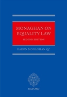 Monaghan on Equality Law 0199603235 Book Cover