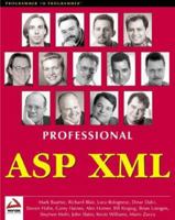 Professional ASP XML 1861004028 Book Cover