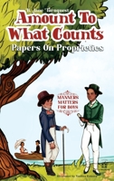 Amount To What Counts 1736870246 Book Cover