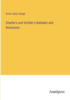 Goethe's Und Schiller's Balladen Und Romanzen... 127210379X Book Cover