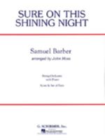 SAMUEL BARBER: SURE ON THIS SHINING NIGHT 063408948X Book Cover