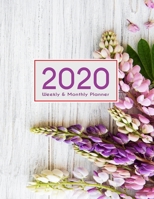 2020 Planner Weekly & Monthly 8.5x11 Inch: Women Theme One Year Weekly and Monthly Planner + Calendar Views 1699078319 Book Cover