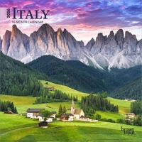 Italy 2026 7 X 14 Inch (Hanging) Monthly Mini Wall Calendar B0DYL7X123 Book Cover