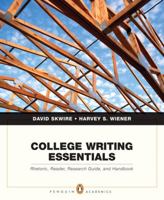 College Writing Essentials: Rhetoric, Reader, Research Guide, and Handbook (Penguin Academics) 0205572537 Book Cover