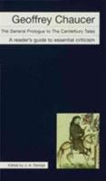 Chaucer: The General Prologue to the Canterbury Tales (Icon Reader's Guides to Essential Criticism) 1840461705 Book Cover