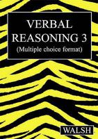 Verbal Reasoning 3: Bk. 3 0955309921 Book Cover