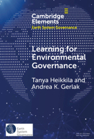 Learning for Environmental Governance: Insights for a More Adaptive Future 1009461109 Book Cover