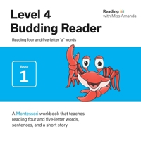 Reading with Miss Amanda Level 4: Budding Reader: Reading four and five-letter "a" words 1950675300 Book Cover