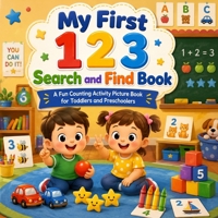 My First 123 Search and Find Book: A Fun Counting Activity Picture Book for Toddlers and Preschoolers 8465193916 Book Cover